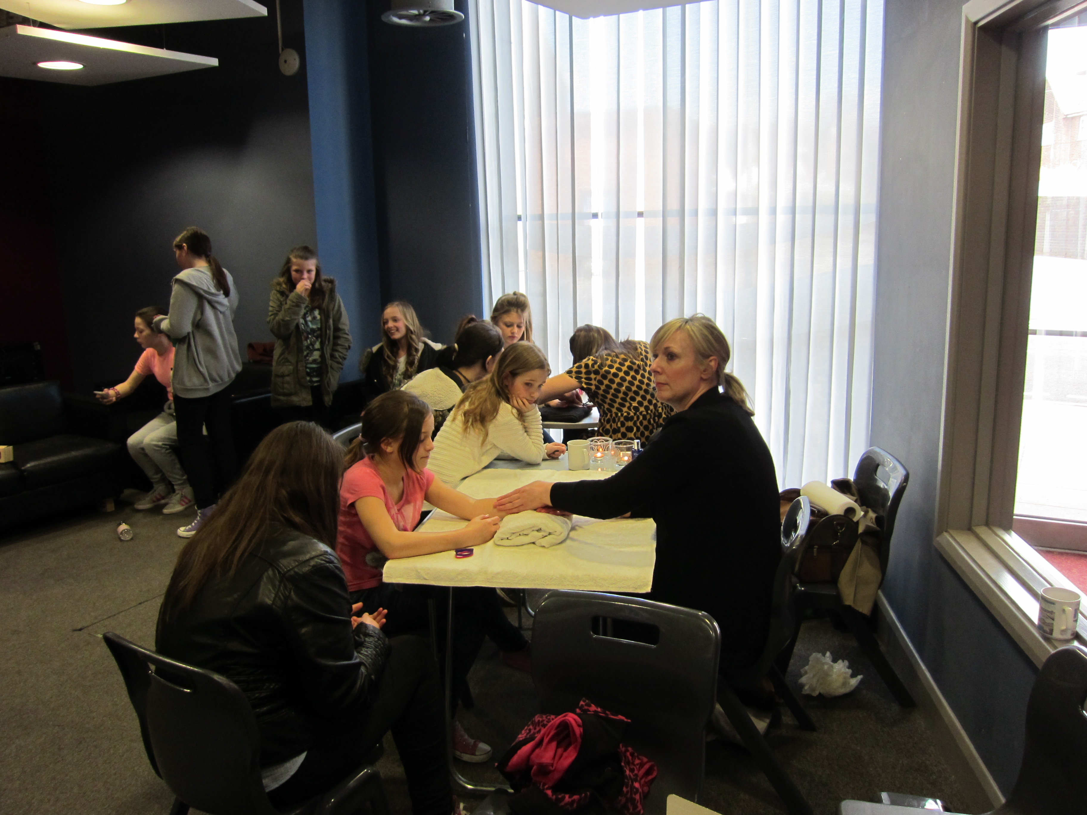 Staffordshire Clubs for Young People - Girls Event - Nail Painting