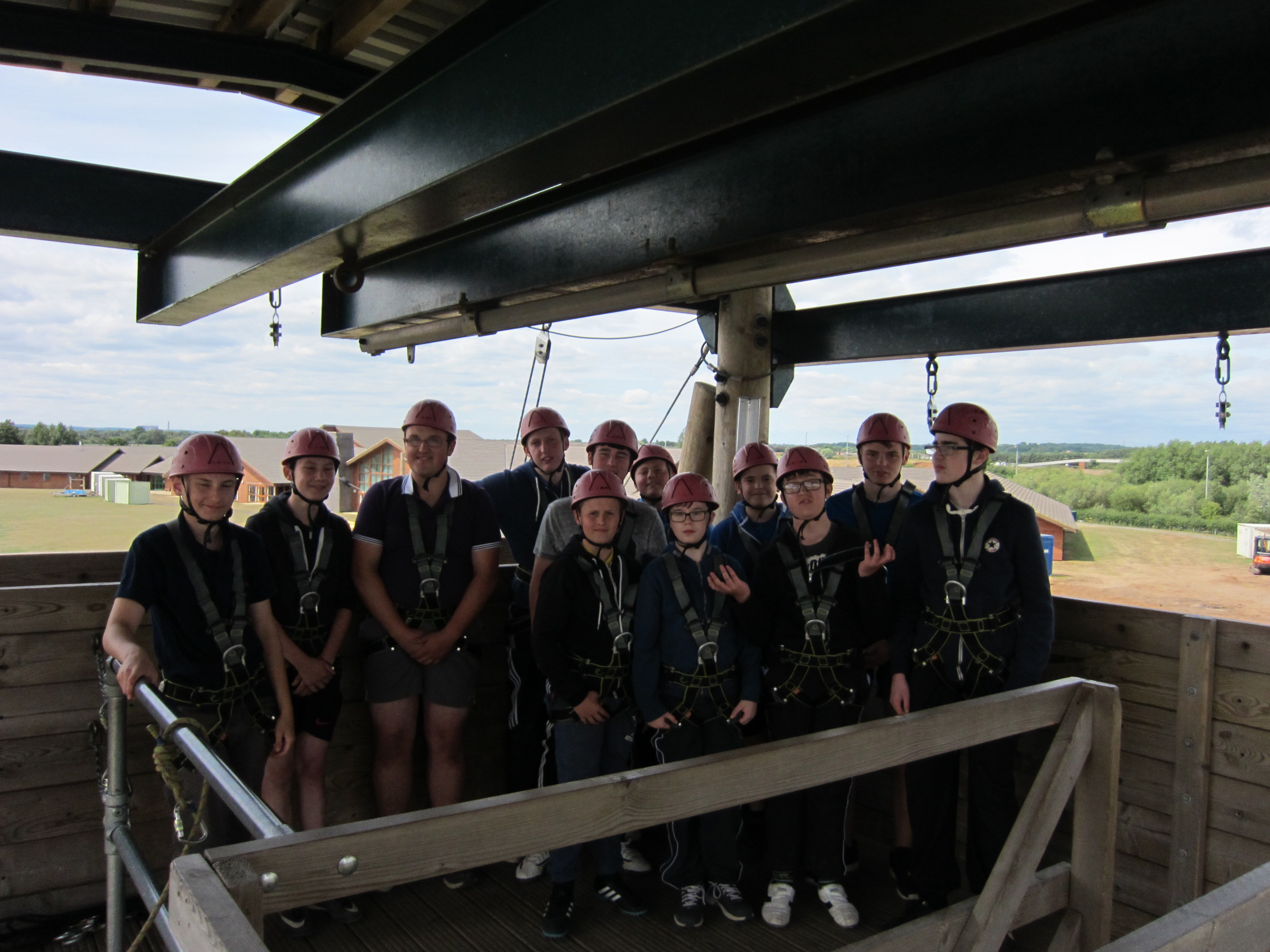 Staffs CYP - Whitemoor Lakes day - Group photo