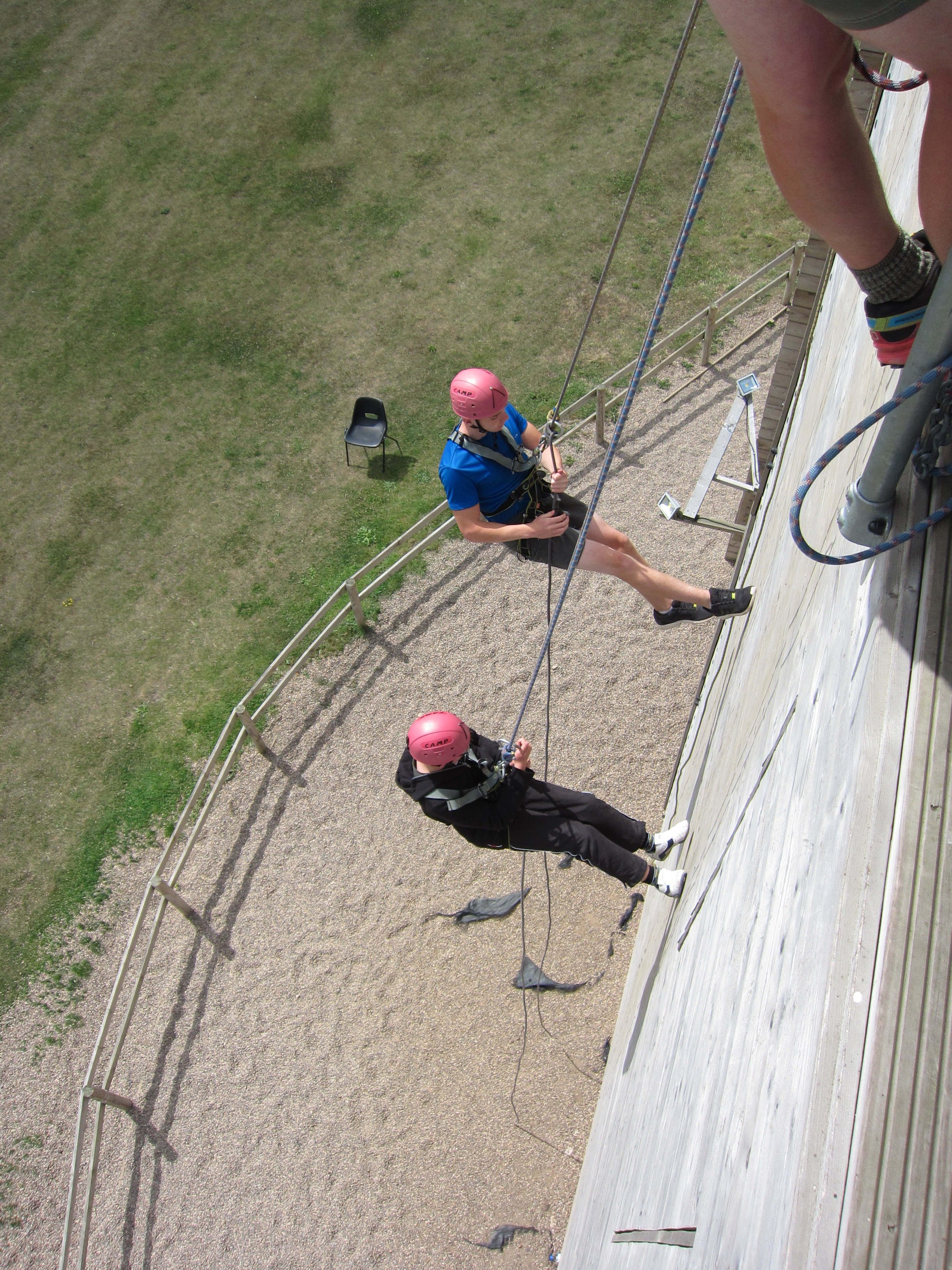 Staffs CYP - Whitemoor Lakes day - Abseiling
