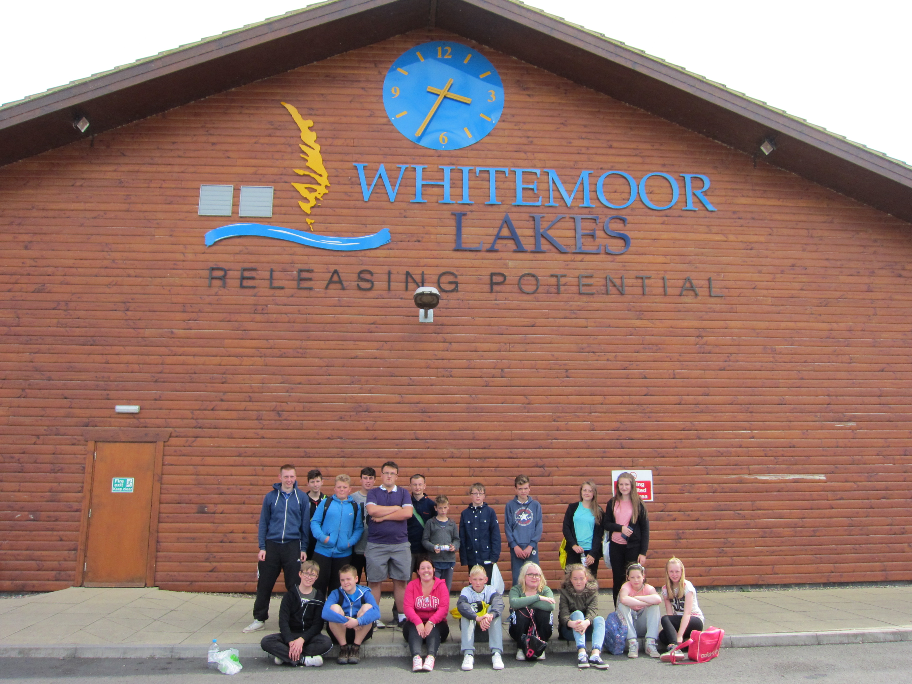 Staffs CYP - Whitemoor Lakes day - Group Photo Building