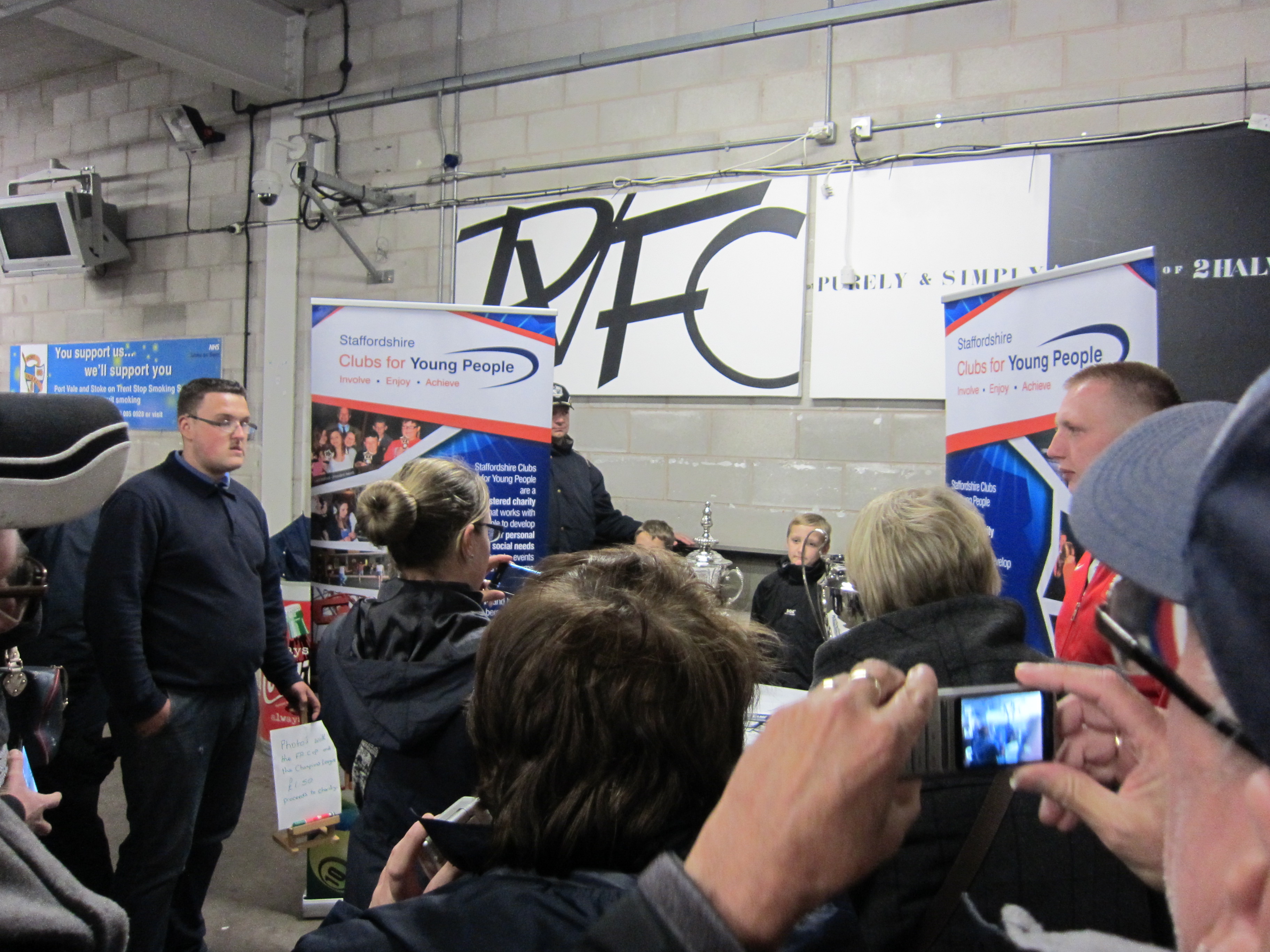 Staffs CYP - Port Vale Legends Game - Presentation